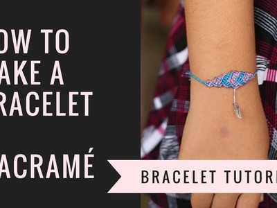 Easy Bracelet in Macrame | Macrame Tutorial | Step by Step