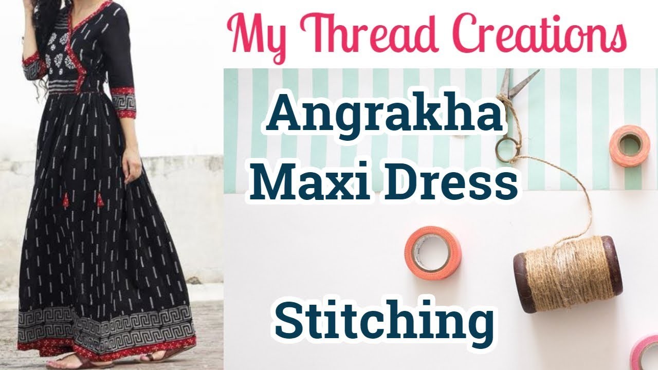 angrakha style maxi