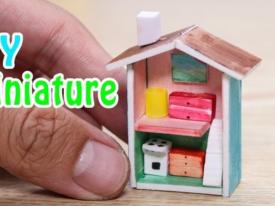 Easy #DIY Realistic Miniature Mini House - DollHouse
