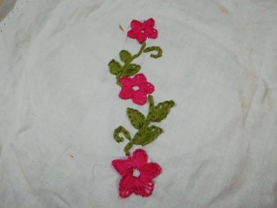 Hand Embroidery Designs | Simple embroidery stitches
