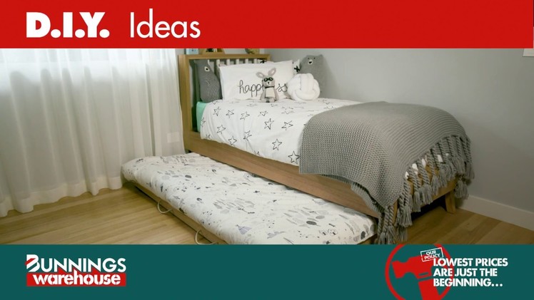 How To Make A Trundle Bed On Wheels - D.I.Y. At Bunnings