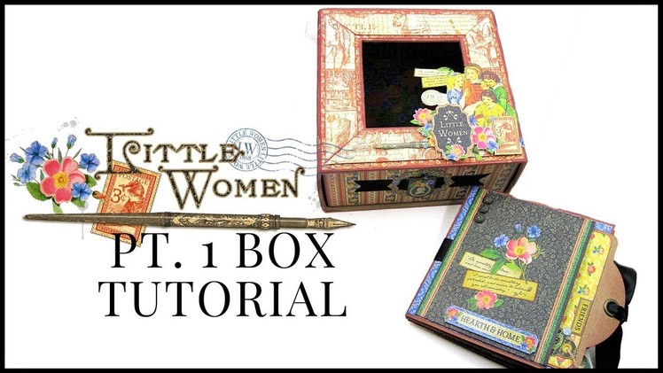 Matchbook Box Tutorial: Club G45 Vol 3 (Part 1) Featuring Little Women
