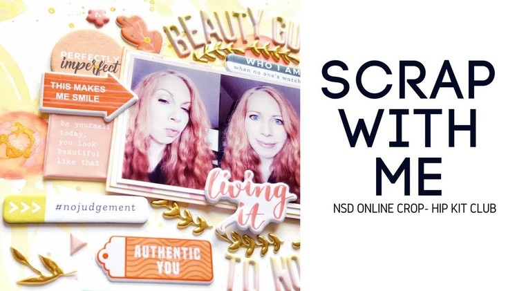 NSD Online Crop!! Mixed Media Scrapbooking-DISTRESS OXIDE- Hip Kit Club