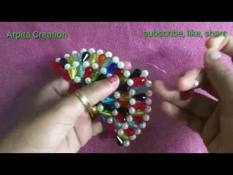 Part-1. Easy. beautiful beads bag tutorial video made by Arpita Creation.