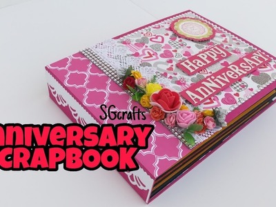 SCRAPBOOK ideas || Anniversary SCRAPBOOK || SCRAPBOOK for birthday || SCRAPBOOK for boyfriend