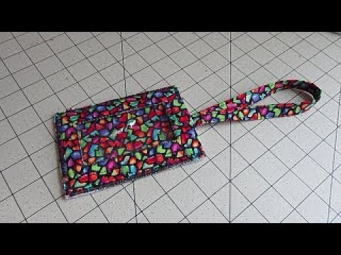 Sew Your Own Luggage Tag with Fabric - a DIY Project