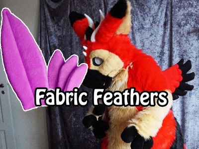 .Tutorial #20. Fabric Feathers
