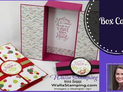 Walla Stamping - Easy To Make Box Card Tutorial