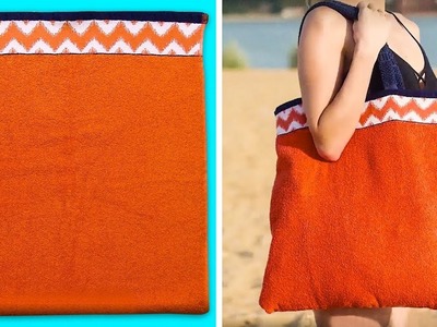23 USEFUL TOWEL HACKS AND RECYCLE IDEAS