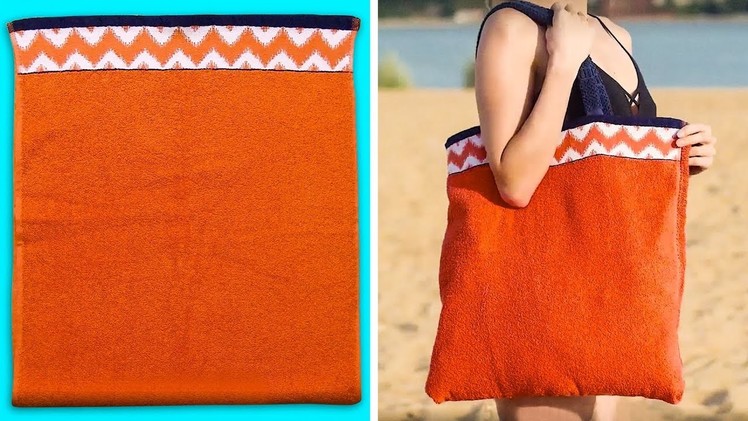 23 USEFUL TOWEL HACKS AND RECYCLE IDEAS