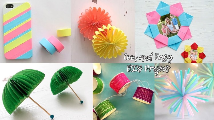 6 Cool And Fast DIY Projects | Craft Ideas | Useful Things