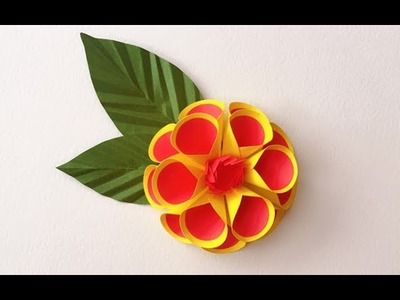 ABC TV | How To Make Paper Flower With Shape Punch #3 - Craft Tutorial