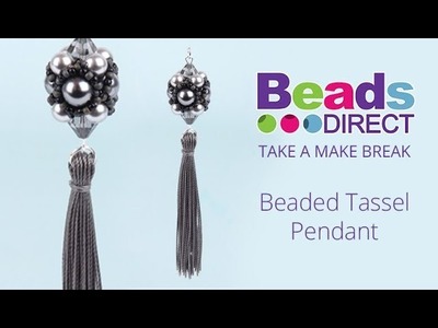 Beaded Tassel Pendant | Take a Make Break with Sarah Millsop
