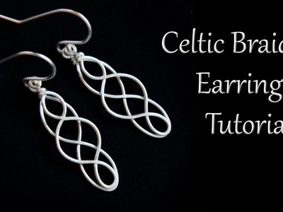 Celtic Braid Dangle Earrings Tutorial - Easy and Beginner Friendly