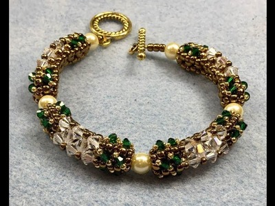 Crystal Splendor Bracelet  Jewelry Making Tutorial