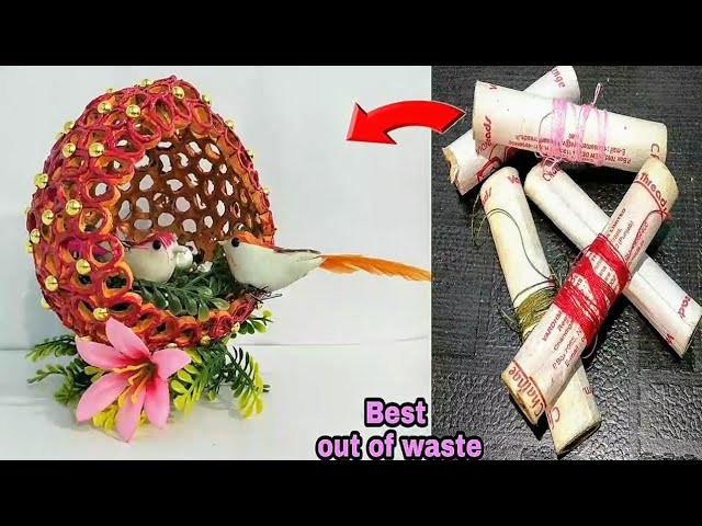 DIY Best out of waste Thread Spools.Best Reuse Idea.Cool Craft Idea