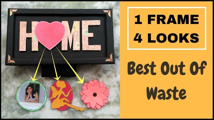 DIY Crafts Ideas for Decoration| BEST OUT of WASTE Craft Idea with Cardboard | DIY Room Decor