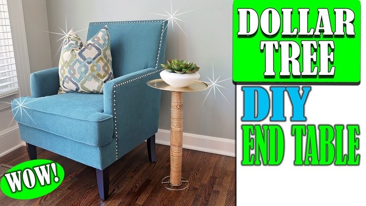 DIY Dollar Tree End Table Room Decor