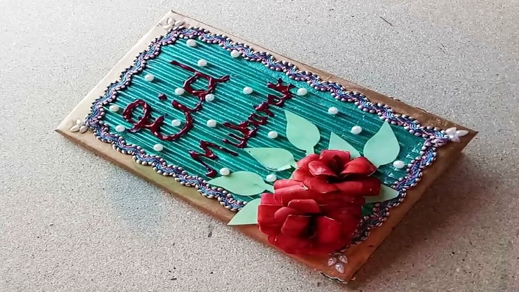 Diy Eid : how to make handmade Eid Card