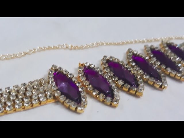 (DIY)HOW TO MAKE BEAUTIFUL BRACELET.HANDMADE JEWELLERY.HOORIYA STYLE