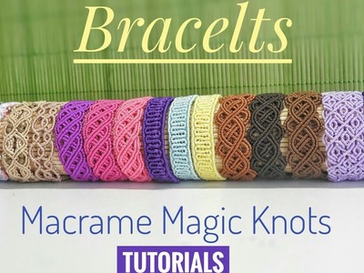 DIY Macrame Bracelets by Macrame Magic Knots