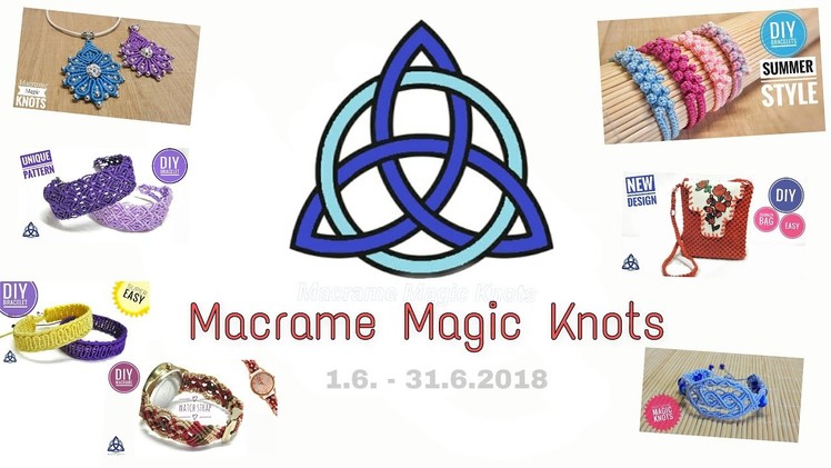 DIY Macrame Work from June by Macrame Magic Knots