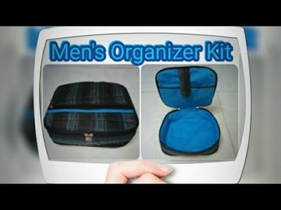 DIY : Men's Organizer Bag Tutorial By Anamika Mishra. .