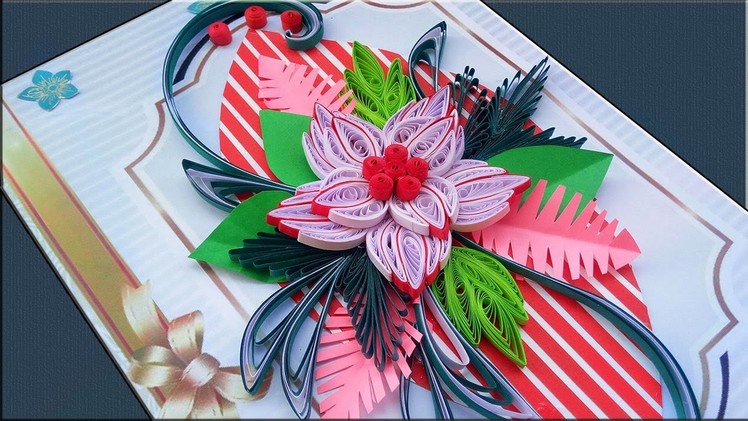 DIY | Quilling Card | Step by Step Quilling Birthday Greeting Card | Paper Quilling Art