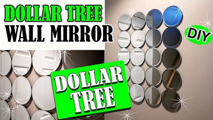 Dollar Tree DIY Wall Mirror - Home Decor Project