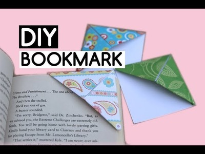Easy DIY Corner Bookmarks | Simple Origami Tutorial for Kids