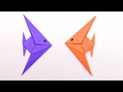 Easy Origami Fish - How to Make Fish Step by Step