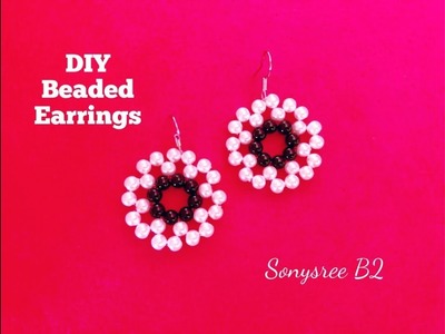 Fast and Easy Beaded Earrings ????. .