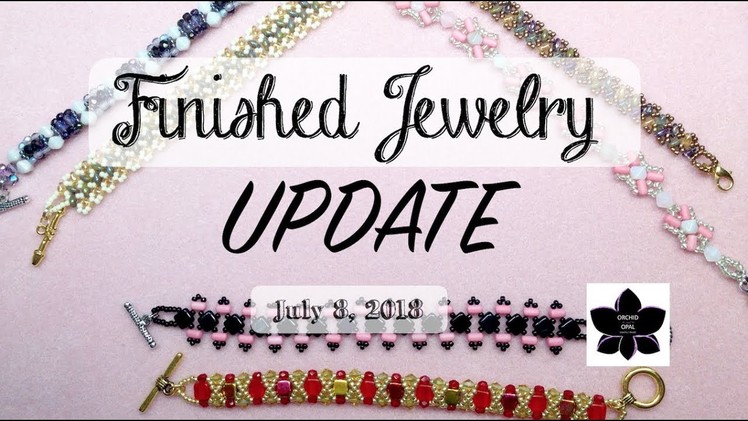Finished Beaded Jewelry Update 7 8 18