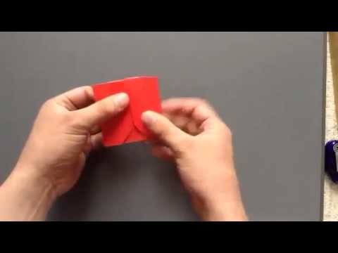 How to make a origami Apple