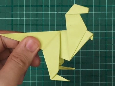 How to make origami paper dinosaur | Origami. Paper Folding Craft, Videos & Tutorials.