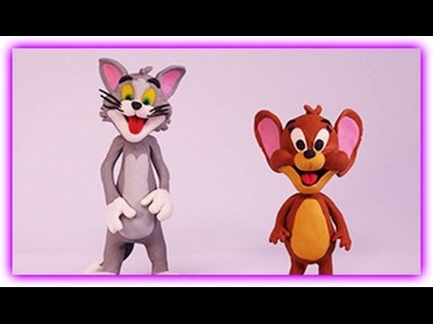 How to make Tom and Jerry with Playdough ?