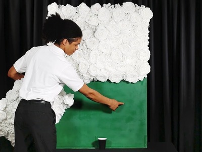How to Set Up a Portable Flower Wall Backdrop