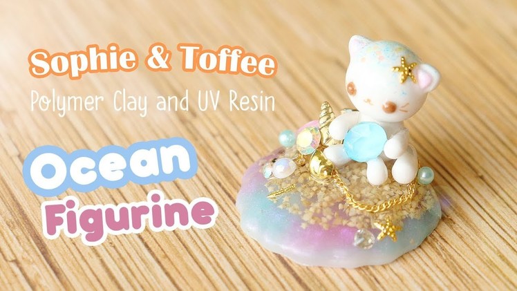 Kawaii Ocean Cat Figurine Tutorial│Sophie & Toffee Subscription Box June 2018