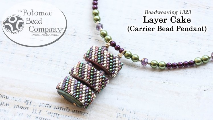 Layer Cake Carrier Bead Pendant