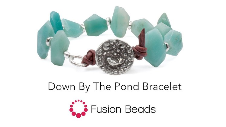 Learn how to create the Down by the Pond Bracelet by Fusion Beads