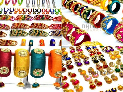 Never Seen before Biggest Silk thread Jewellery Collection at One Place