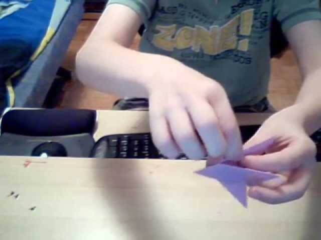 Origami-how to make a 7 pointed shuriken