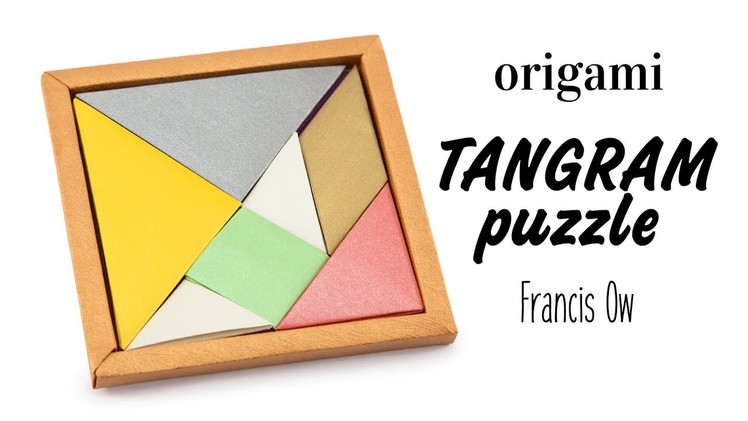 Origami Tangram Puzzle Toy Tutorial (Francis Ow) - DIY - Paper Kawaii