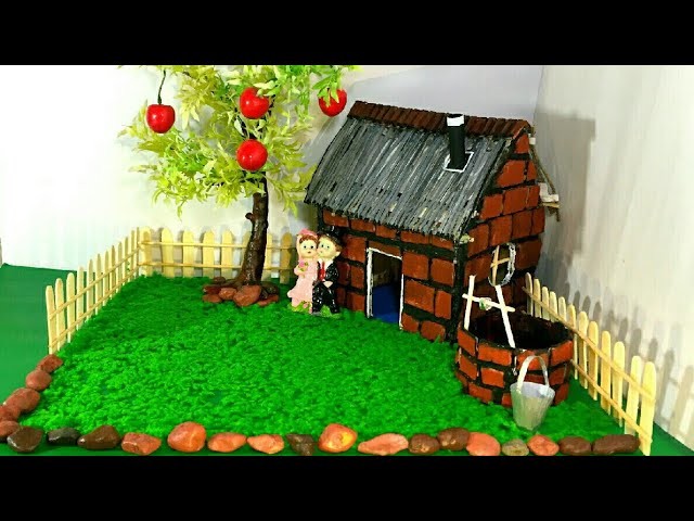 School Project Craft | Craft Idea For Children | Tutorial | Step By Step | By Punekar Sneha