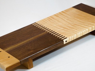 Serving Tray with 3 Types of Joinery
