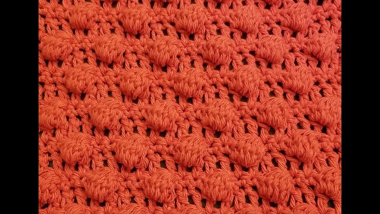The Blackberry Salad Stitch Crochet Tutorial!