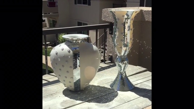 Wedding Vlog Series: A 7.00 Treasure! Mirror Tile Vase 2