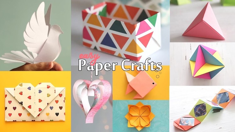 10 Best Paper Crafts | DIY Paper Craft | Ventuno Art