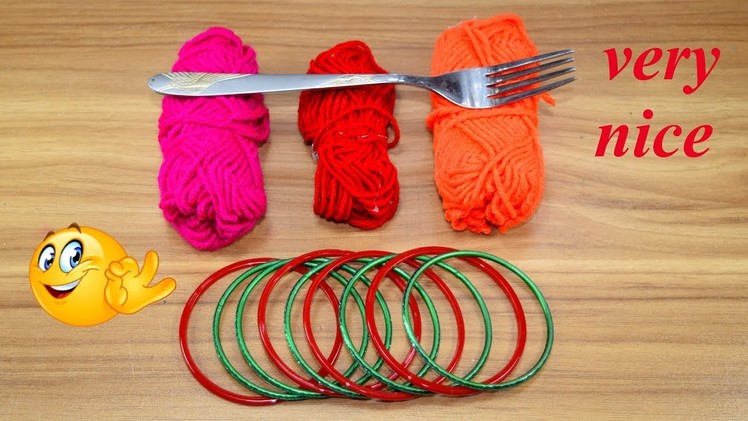 Best craft idea | Diy old bangles reuse idea | DIY arts and crafts | Amazing craft idea