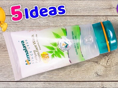 Best use of waste himalaya Face wash packet craft idea | Best Out of waste | Artkala 518